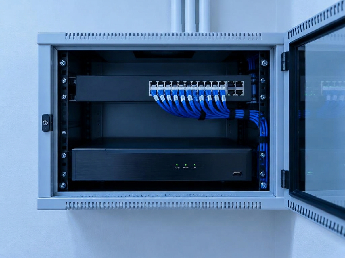 Vidéosurveillance : Enregistreur NVR en coffret